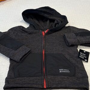 Body Glove Kids Charcoal and Red Hoodie